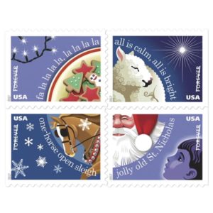 Christmas Carols Forever Stamps