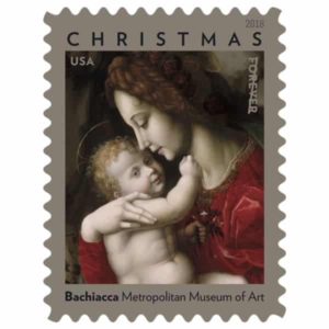 Madonna and Child by Bachiacca Forever Stamps